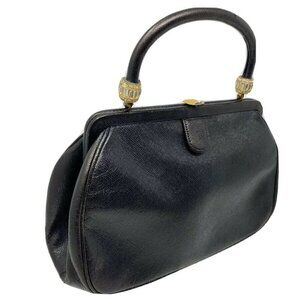 Vintage Art Deco Bienen-Davis Black Evening Bag